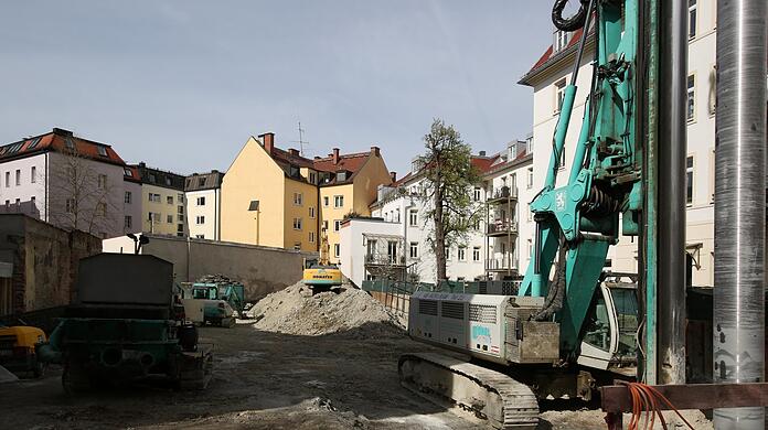 Baulücke in der Elvirastraße: Was es wohl kosten wird, hier zu wohnen? (Archiv)