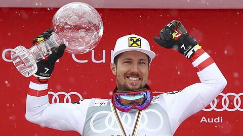 Marcel Hirscher gewann unter anderem schon achtmal den alpinen Gesamtweltcup.