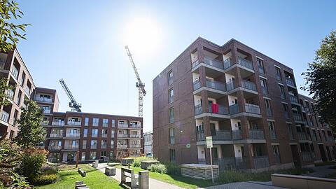 Neubau von Wohnungen in Hamburg: Jetzt soll mehr Tempo in den Bau. (Archivfoto)