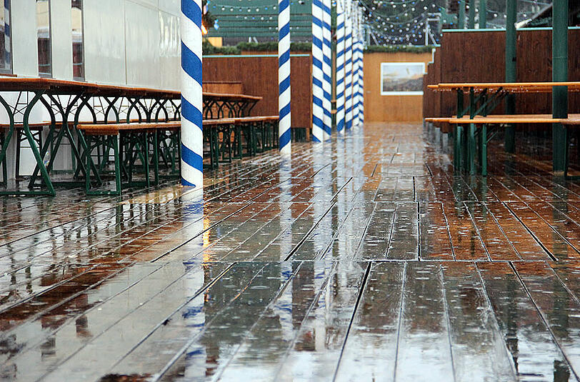 Impressionen von der Regen-Wiesn 2016.