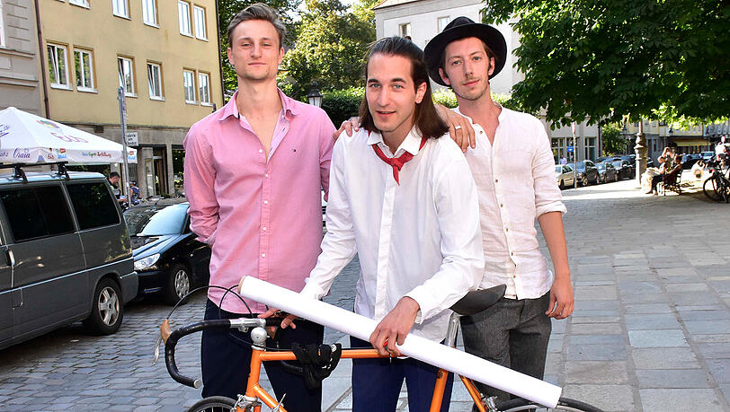 Jung-Stars (von links): Oleg Tikhomirov ("Babylon Berlin"), Thomas Hauser (Kammerspiele), Max Mauff ("Victoria"). Jung-Stars (von links): Oleg Tikhomirov ("Babylon Berlin"), Thomas Hauser (Kammerspiele), Max Mauff ("Victoria").