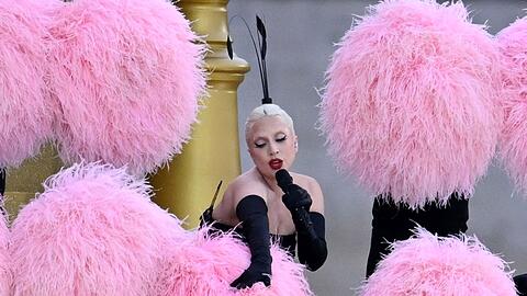 Lady Gaga sang bei der Olympia-Eröffnung einen französischen Klassiker.