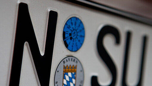 Dieses Kennzeichen will die Stadt Nürnberg abschaffen. Dieses Kennzeichen will die Stadt Nürnberg abschaffen.