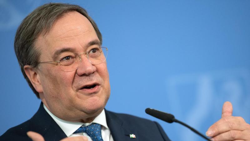 Armin Laschet (CDU) Ministerpräsident von Nordrhein-Westfalen, spricht zur Presse. Foto: Federico Gambarini/dpa Armin Laschet (CDU) Ministerpräsident von Nordrhein-Westfalen, spricht zur Presse. Foto: Federico Gambarini/dpa