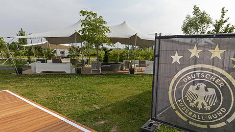 Die deutsche Nationalmannschaft wohnt im "Home Ground" in Herzogenaurach.