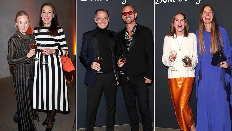 In München haben die Promis mit einem besonderen Champagner angestoßen. In München haben die Promis mit einem besonderen Champagner angestoßen.