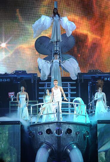 Justin Bieber: Die Bilder von seinem Konzert in München