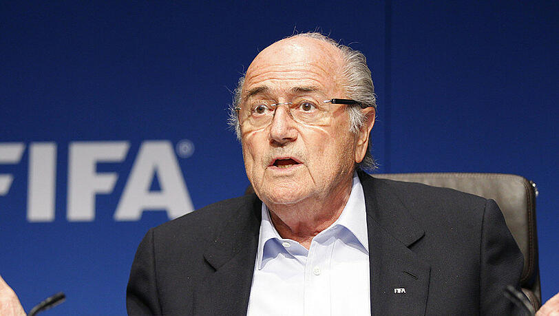 FIFA-Boss Joseph S. Blatter. FIFA-Boss Joseph S. Blatter.
