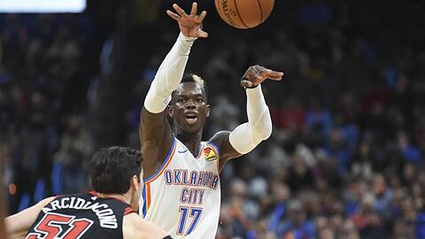 Spielmacher Dennis Schröder dirigierte Oklahoma City Thunder zum Heimsieg.
