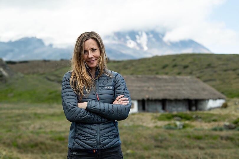 Unschwer zu Erkennen: Kunsthistorikerin Andrea Wulf recherchierte f&uuml;r ihre Humboldt-Biografie in Ecuador.