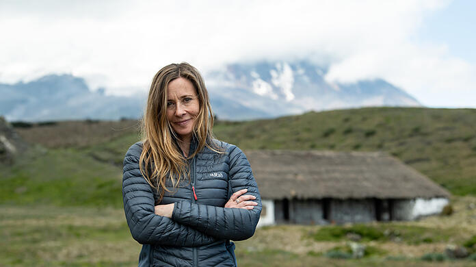 Unschwer zu Erkennen: Kunsthistorikerin Andrea Wulf recherchierte für ihre Humboldt-Biografie in Ecuador. Unschwer zu Erkennen: Kunsthistorikerin Andrea Wulf recherchierte für ihre Humboldt-Biografie in Ecuador.