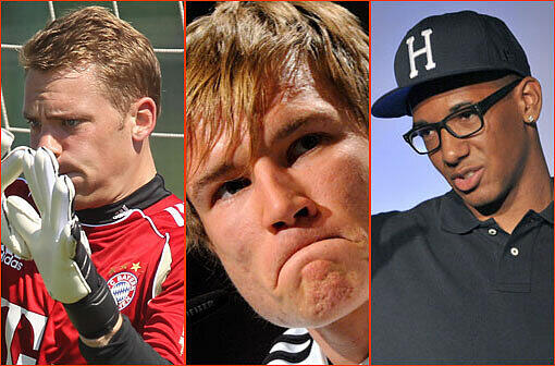 Diese drei - und weitere fünf Bayern-Spieler - sind Part des Auftakt-Teams von Löw. Die besten Bilder der Jungs und der einberufenen Nationalmannschaft gibt?s hier: