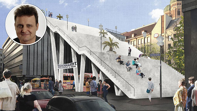 So wird's nicht: Die Idee einer Initiative, die das Parkhaus zum Kultur-Treffpunkt umbauen wollte.