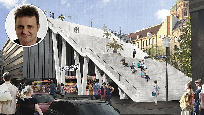 So wird's nicht: Die Idee einer Initiative, die das Parkhaus zum Kultur-Treffpunkt umbauen wollte. So wird's nicht: Die Idee einer Initiative, die das Parkhaus zum Kultur-Treffpunkt umbauen wollte.