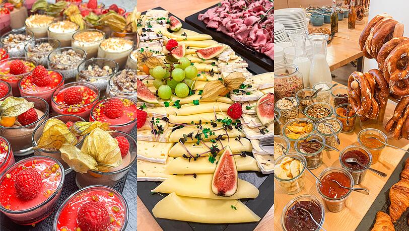 Hoch oben über der Isar, im prachtvollen Maximilianeum, werden Sie  am Wochenende mit einem reichhaltigen Brunch-Buffet empfangen.
