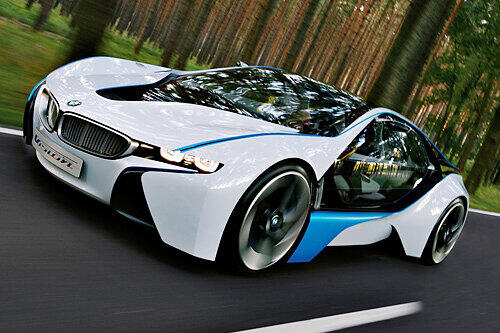 Spar- und Spaßflunder: Die BMW-Studie Vision EfficientDynamics.