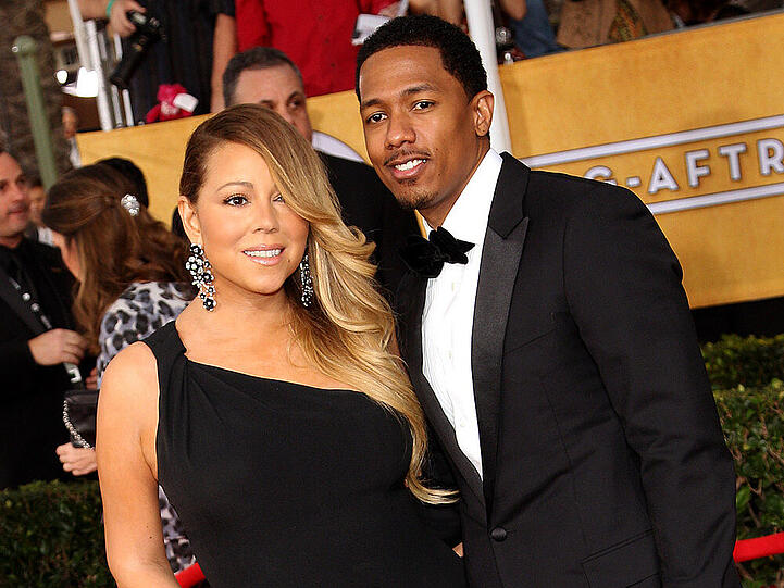 Mariah Carey und Nick Cannon bei den "20th Annual SAG Awards"