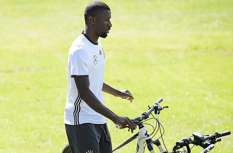 Antonio Rüdiger im EM-Trainingslager der Nationalmannschaft in Ascona/Schweiz.