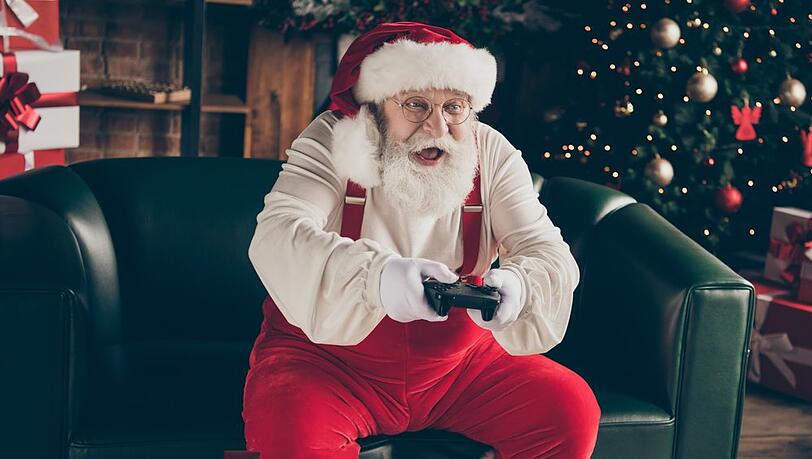 Ob der Weihnachtsmann in diesem Jahr wohl ein Videospiel bringt?