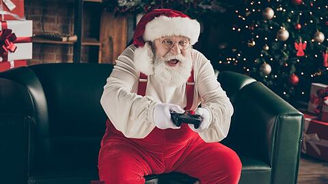 Ob der Weihnachtsmann in diesem Jahr wohl ein Videospiel bringt?