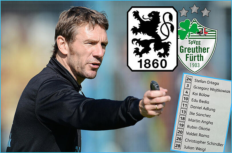 Der neue Löwen-Coach Markus von Ahlen hat sich für seine Aufstellung gegen Fürth festgelegt.