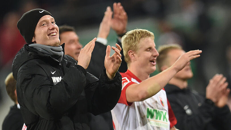 Neuzugang Michael Gregoritsch (l.) erzielte beim überraschenden Sieg gegen RB Leipzig den Siegtreffer.