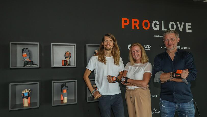 Gründer Paul Günther, Marketing-Chefin Dunja Riehemann und Geschäftsführer Andreas König. Gründer Paul Günther, Marketing-Chefin Dunja Riehemann und Geschäftsführer Andreas König.
