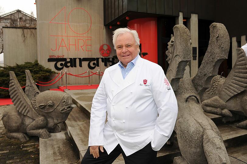 Eckart Witzigmann als Chefkoch im Tantris.