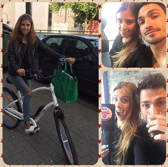 Cathy Fischer und Mats Hummels