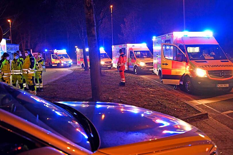 Bei dem Feuer wurde niemand verletzt.