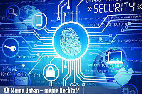 Datenschutz &ndash; auch für junge Leute oft ein Buch mit sieben Siegeln.