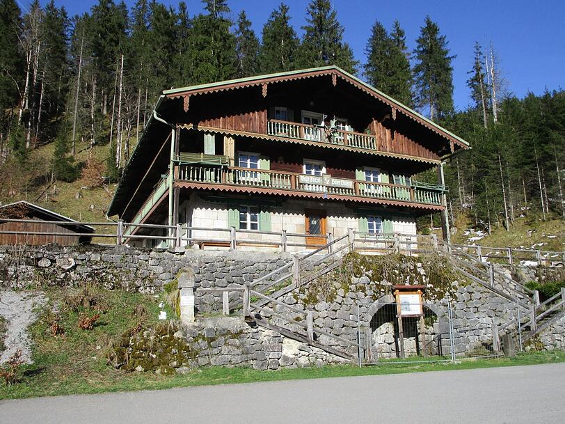 Das Forsthaus Valepp ist 1841 erichtet worden.