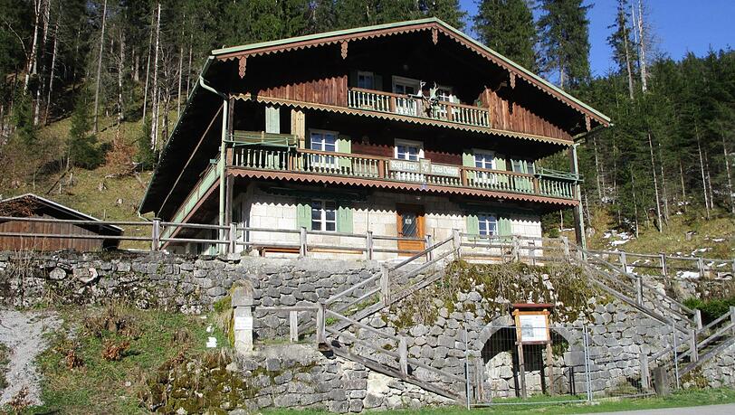 Das Forsthaus Valepp ist 1841 erichtet worden.