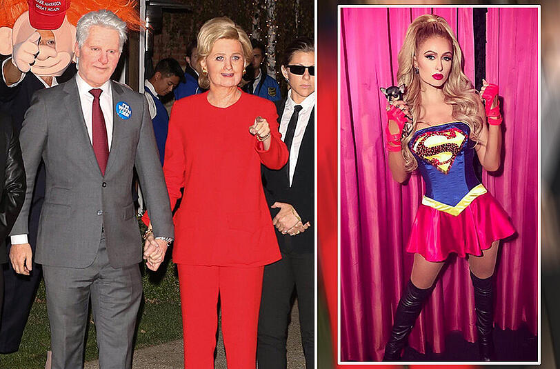 Auch dieses Jahr gehen die Stars bei ihren Halloween-Kostümen wieder kreativ zu Werke. Die besten Outfits sehen Sie in unserer Bilderstrecke.