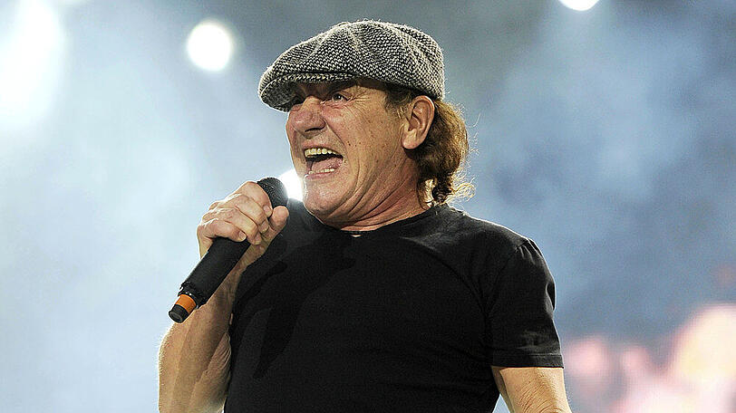 Brian Johnson während eines Auftritts in London