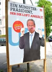 Und hier hält Ude mal die Luft an.