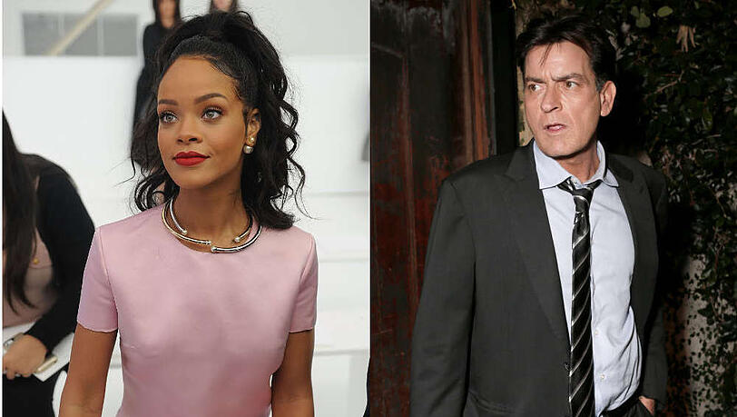 Muss sich Rihanna die Beschimpfungen von Charlie Sheen gefallen lassen? Muss sich Rihanna die Beschimpfungen von Charlie Sheen gefallen lassen?