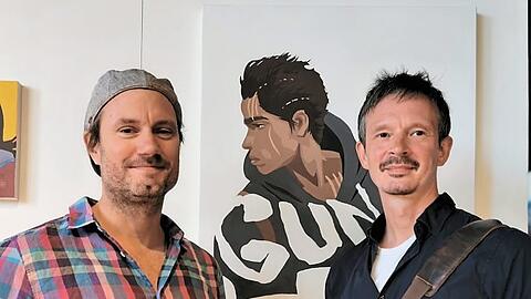 Der Kommunikationsdesigner von Eckartsberg (re.), Jahrgang 1970, und der Grafikdesigner von Kummant, Jahrgang 1972, aus München arbeiten seit über 20 Jahren gemeinsam an Comics