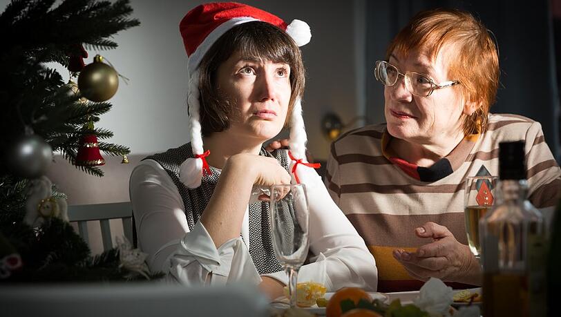 Das Weihnachtsfest verläuft in Familien nicht immer harmonisch.