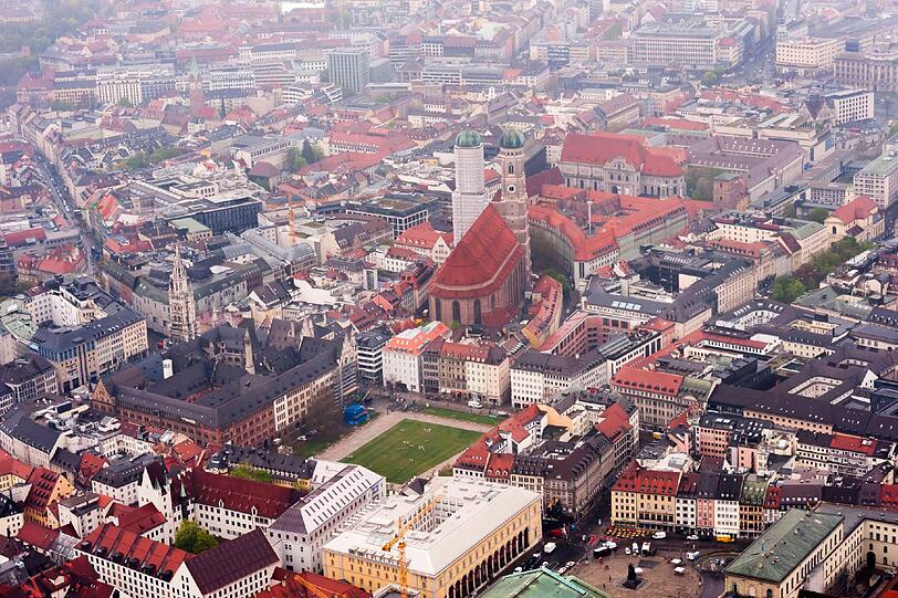 München von Oben - Sehen Sie hier weitere Bilder aus dem Zeppelin.