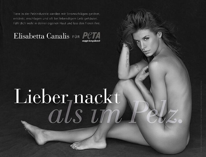 Die 36-jährige Italienerin setzt sich für den Tierschutz ein.