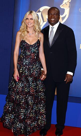 Heidi Klum kam 2004 mit Sänger Seal zum Bambi.