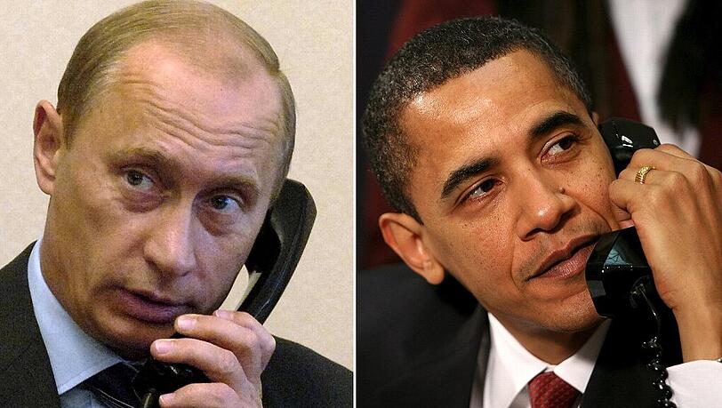 Telefonat wegen Ukraine: Obama und Putin sprachen in der Nacht auf Dienstag über den Konflikt - die Initiative ging von Putin aus.