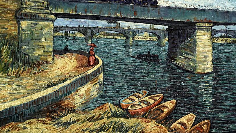 Ein echter van Gogh? Fast: Eine Szene aus dem Film "Loving Vincent", der im Stil des niederländischen Malers geschaffen wurde.