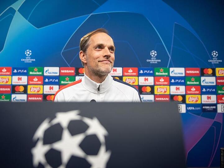 PSG-Trainer Thomas Tuchel trifft mit seinem Team in der Champions League auf Atalanta Bergamo.