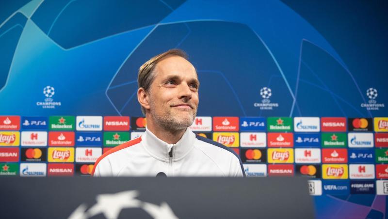 PSG-Trainer Thomas Tuchel trifft mit seinem Team in der Champions League auf Atalanta Bergamo. PSG-Trainer Thomas Tuchel trifft mit seinem Team in der Champions League auf Atalanta Bergamo.
