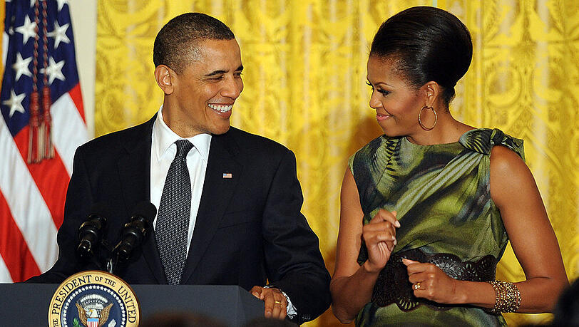 Barack und Michelle Obama sind seit 1992 verheiratet. Barack und Michelle Obama sind seit 1992 verheiratet.
