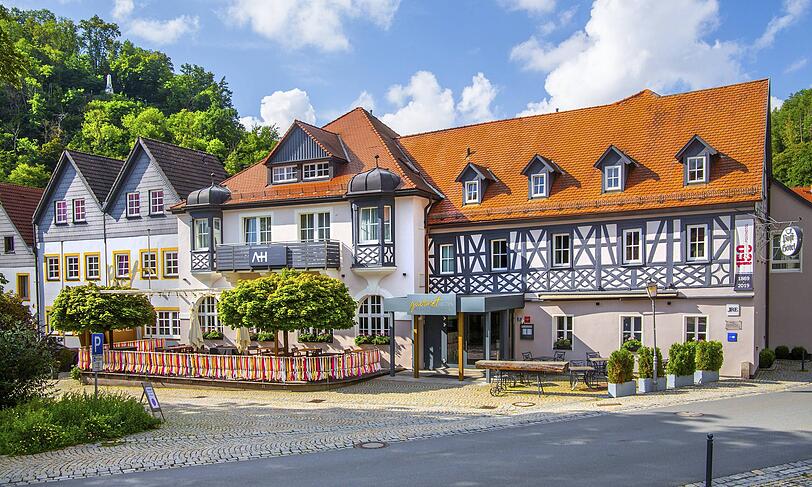Historisches Posthotel von Sternekoch Alexander Hermann in Wirsberg.