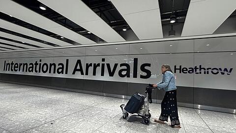 Unter anderem der Londoner Flughafen Heathrow war von einer St&ouml;rung bei der Flugsicherung betroffen. (Archiv)