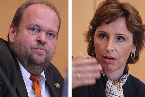 Arbeitsministerin Christine Haderthauer (CSU) und Sozialreferent Reiner Prölß (SPD) glauben an den Erfolg.